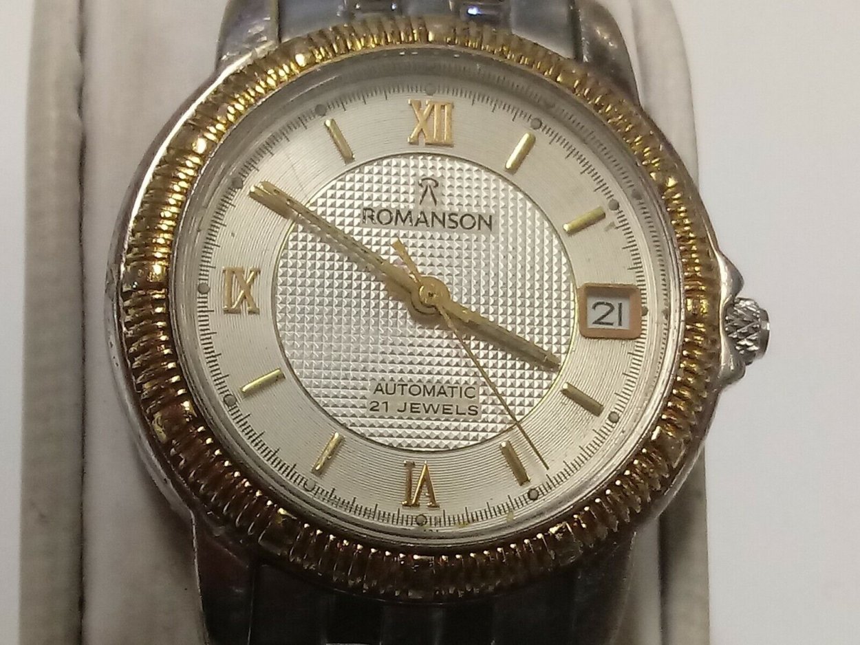 Часы Romanson RM 6a05l LC(BK)