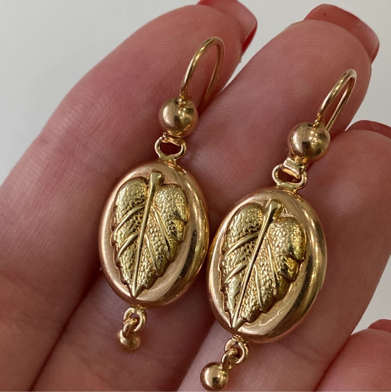 Серьги самовар золота 585
