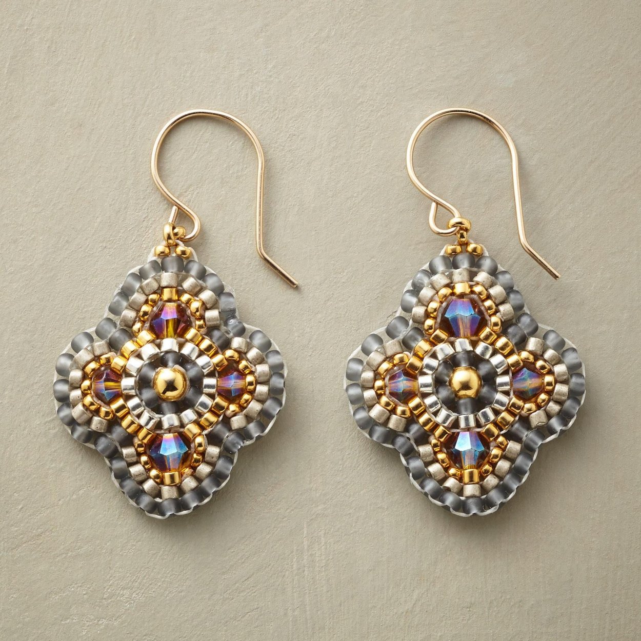 Серьги из бисера