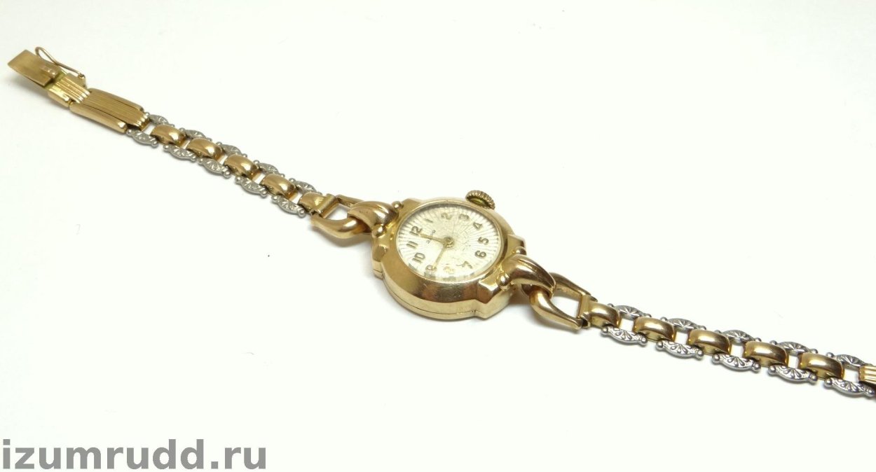 Часы Заря позолоченные СССР