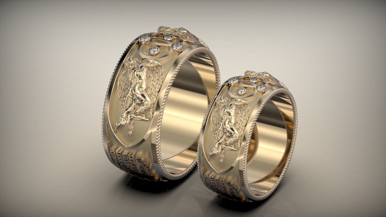 Славянские кольца Свадебник