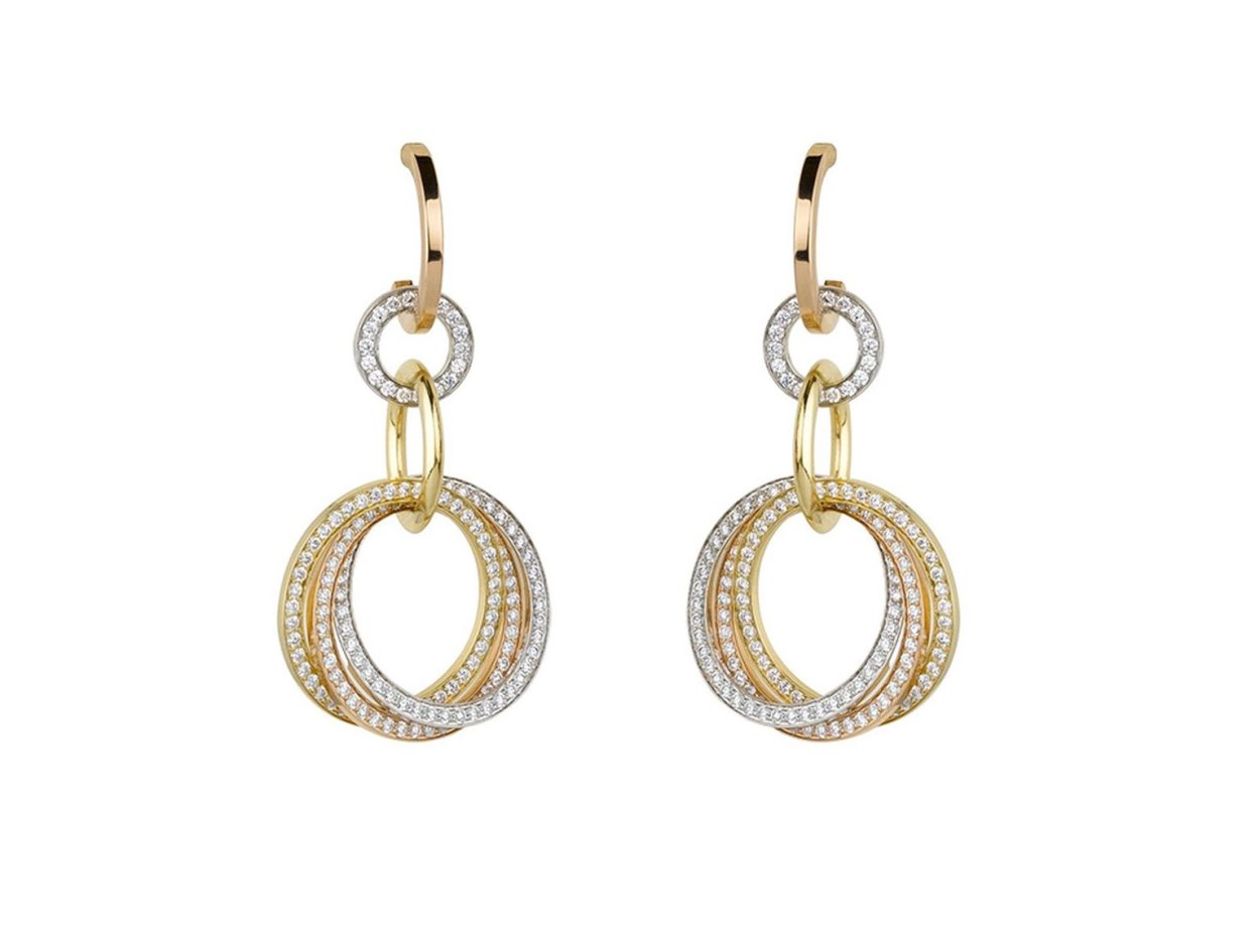 Cartier серьги n8515055 серьги 1895 БЗ 1.00-1.15 Def