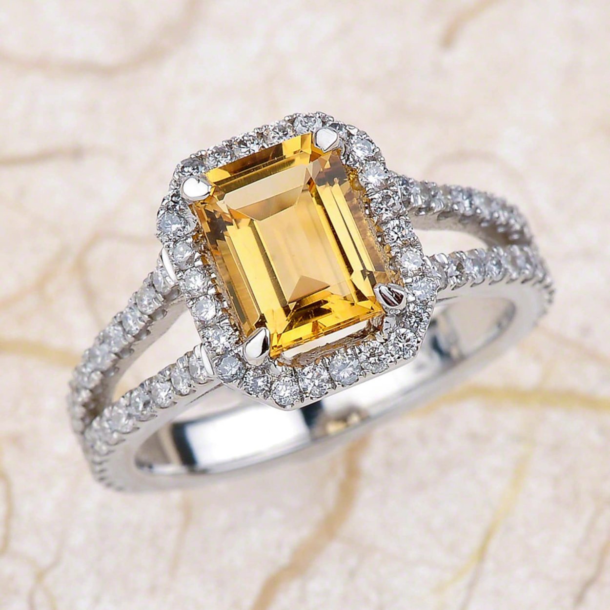 Желтый топаз Tiffany