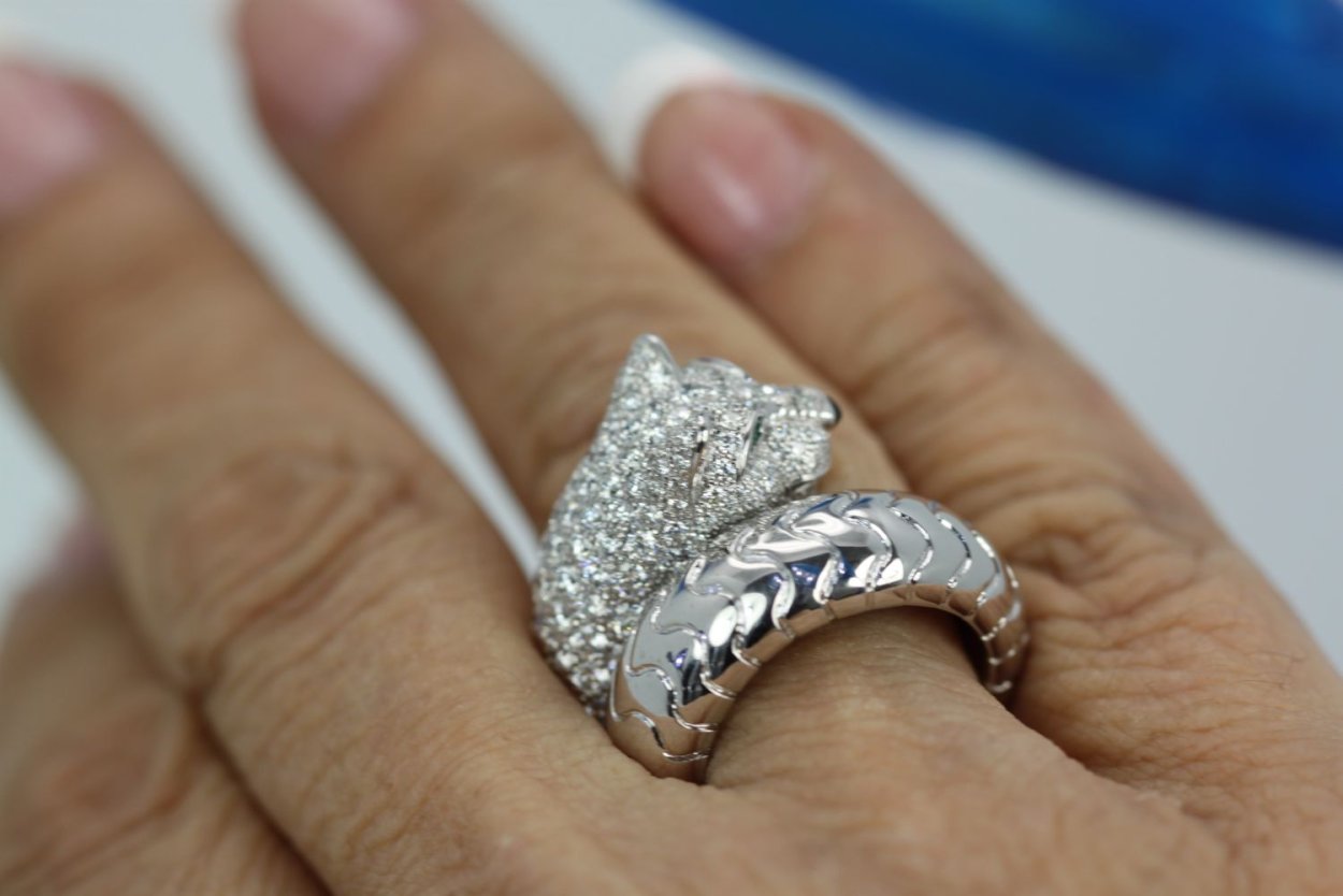 Кольцо Panthère de Cartier Восковка