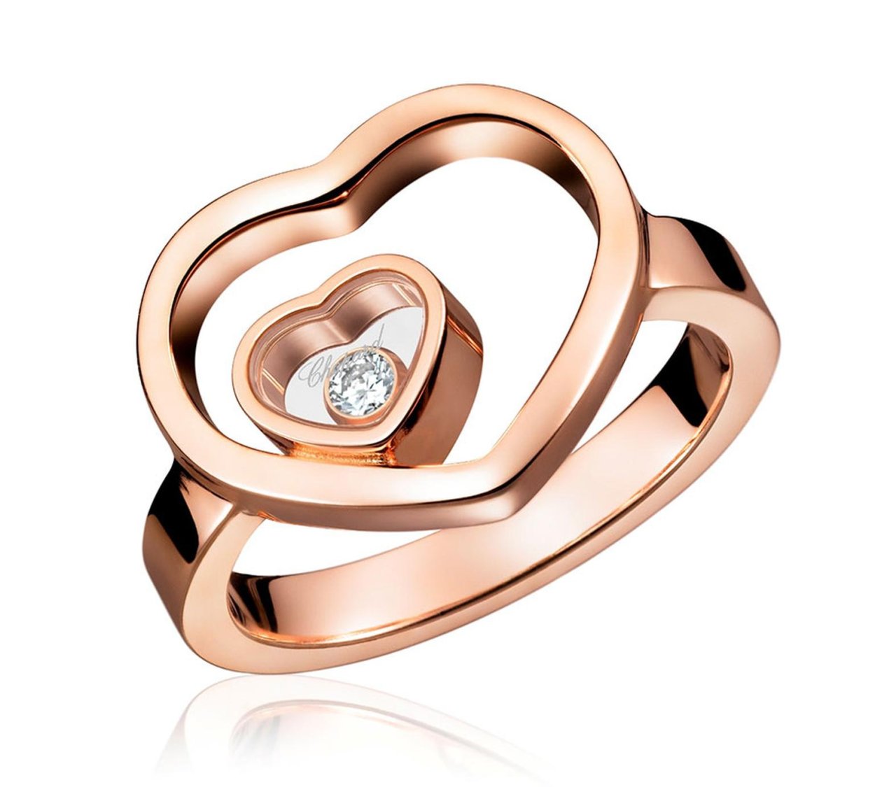 Chopard Happy Hearts кольцо