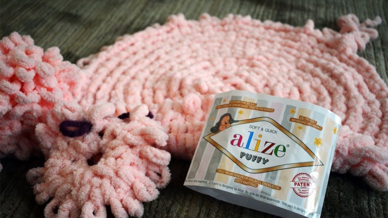 Пряжа Alize puffy fur