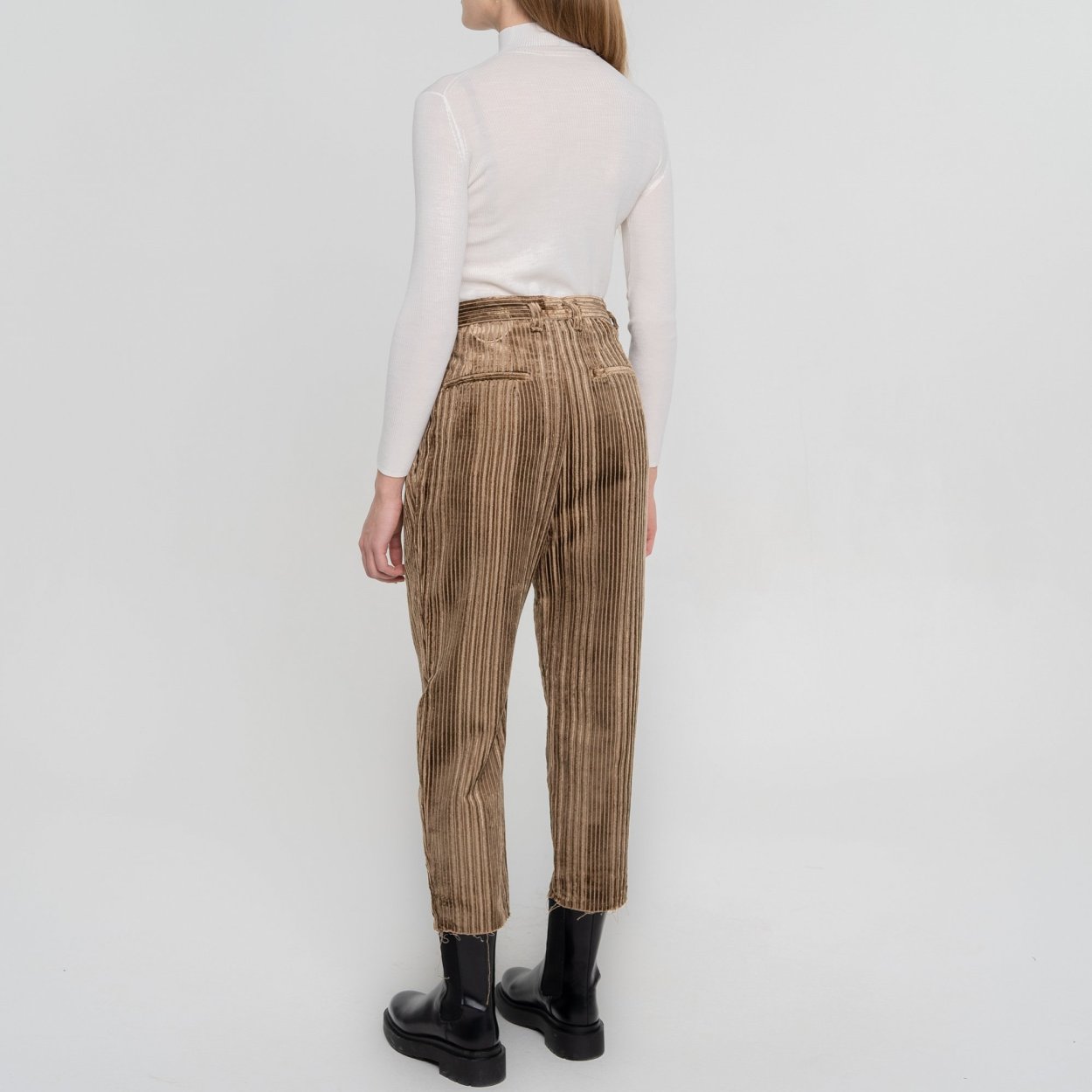 Брюки вельветовые Bershka Bershka