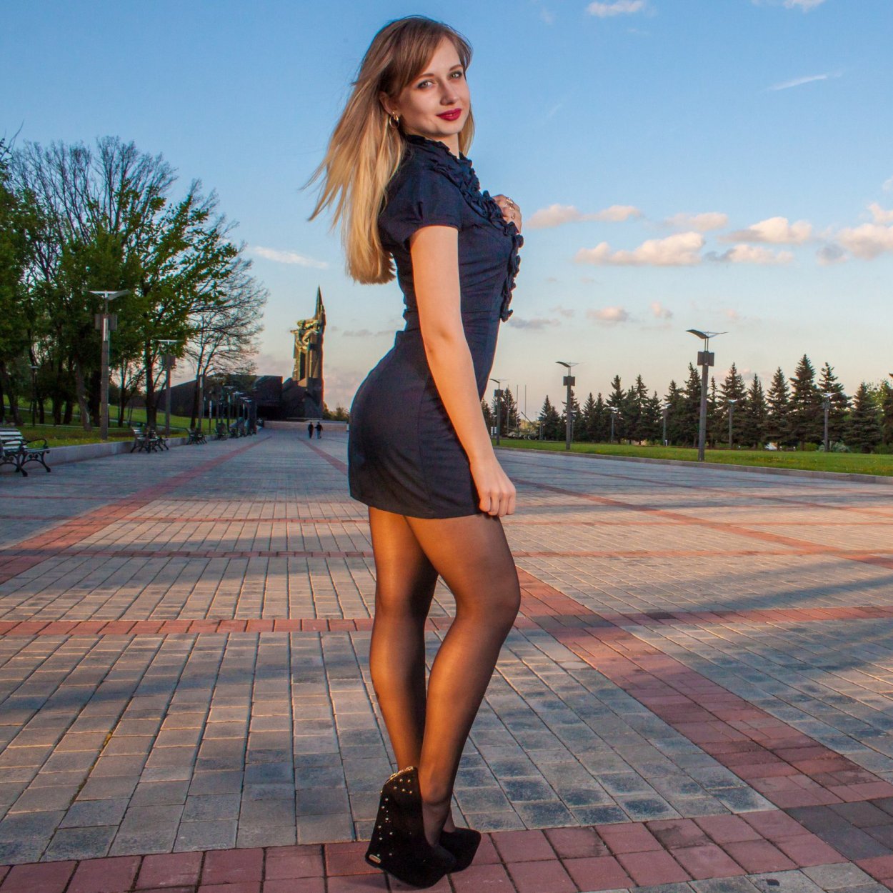 Русские красотки в мини