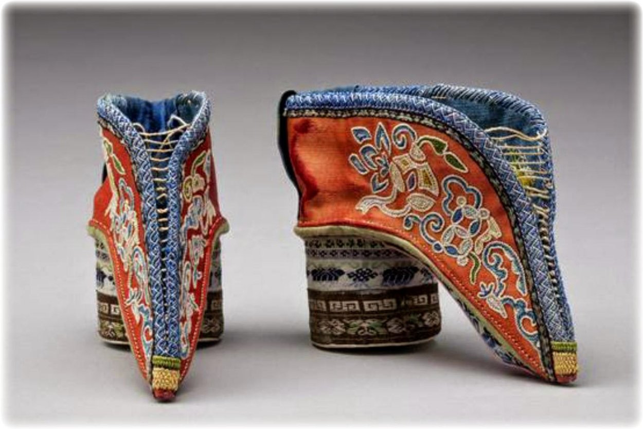 Китайская обувь 19 век