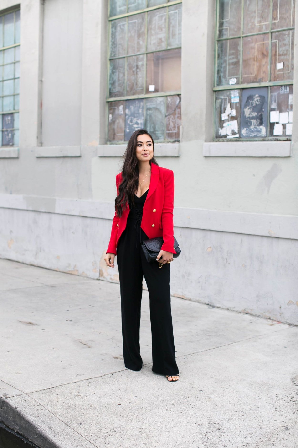 Жакет Balmain Street Style