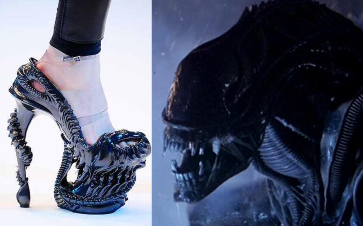 Alexander MCQUEEN «челюстная кость».