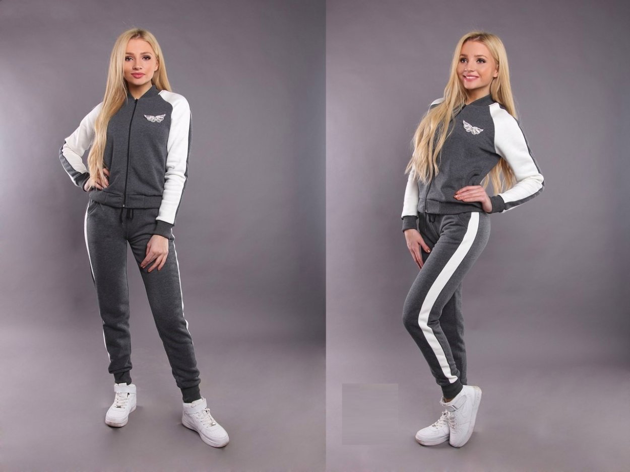 Женщина в спортивном костюме
