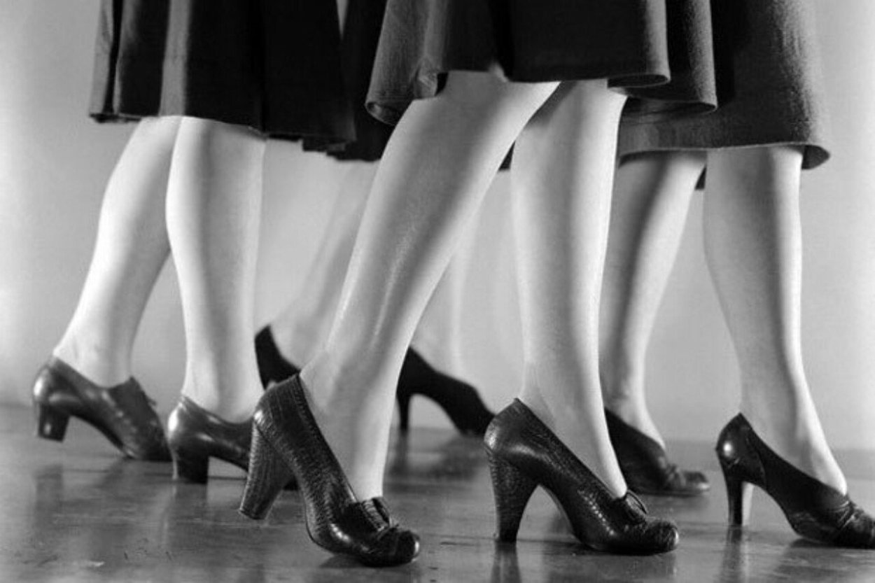 Туфли 40-х годов женские