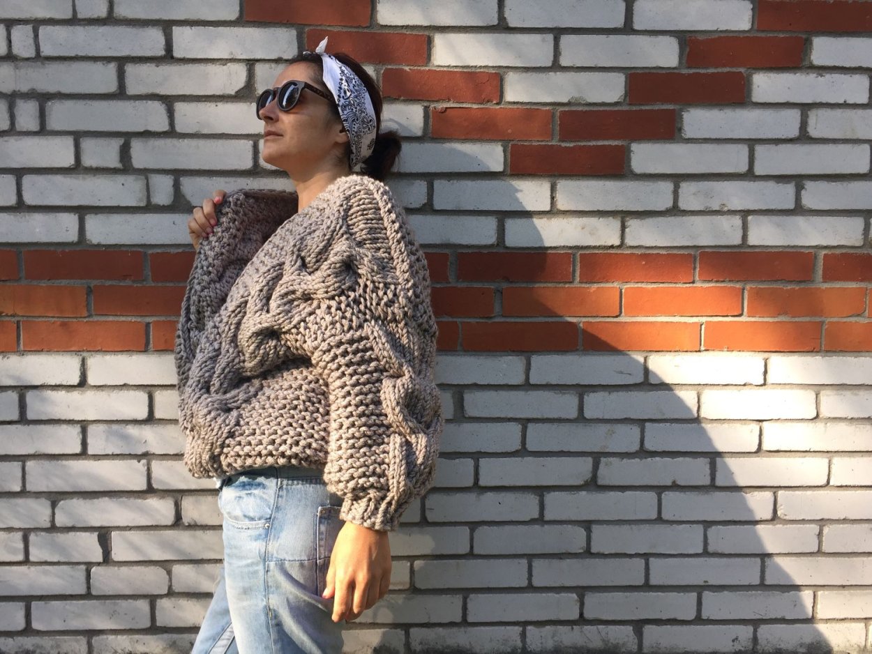 Джемпер из Alize Softy