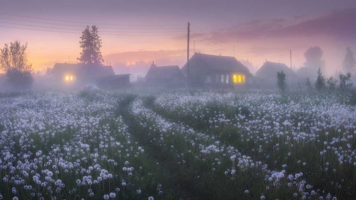 Деревенский домик