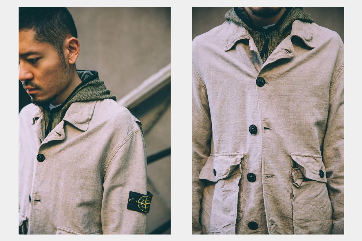 Пальто Stone Island хулиганы