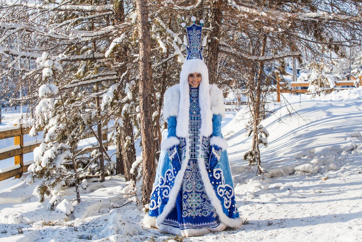 Якутская Снегурочка Хаарчаана