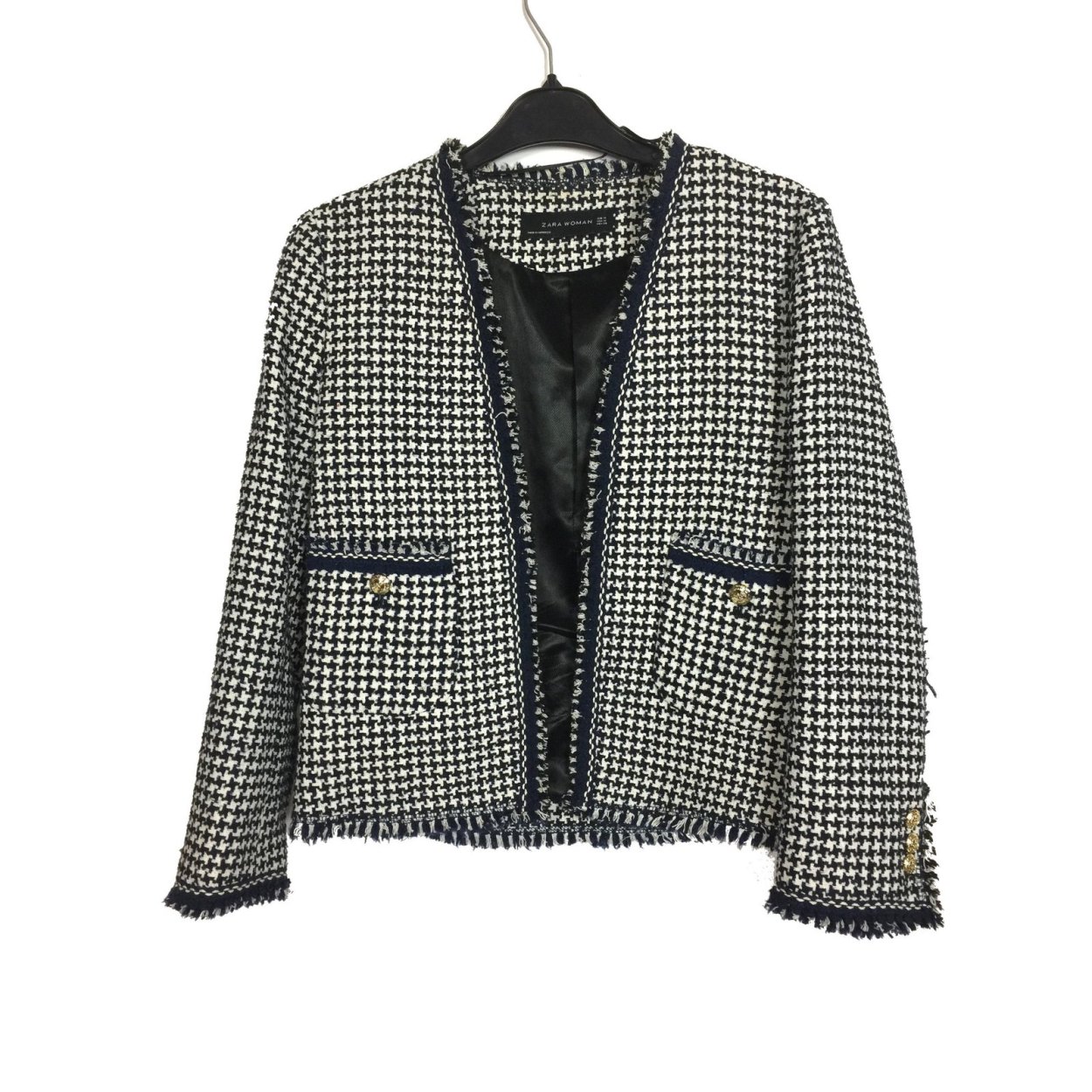 Zara блейзер твид