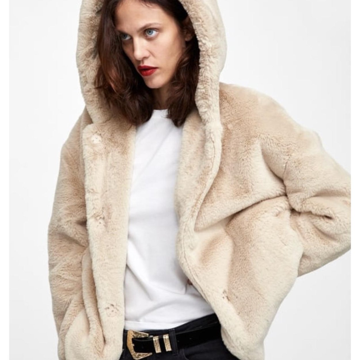 Шуба Pull and Bear