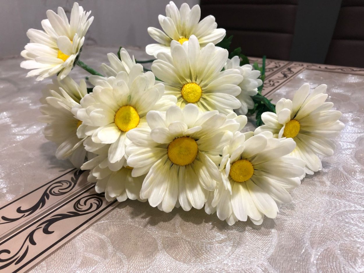 Фоамиран Ромашка