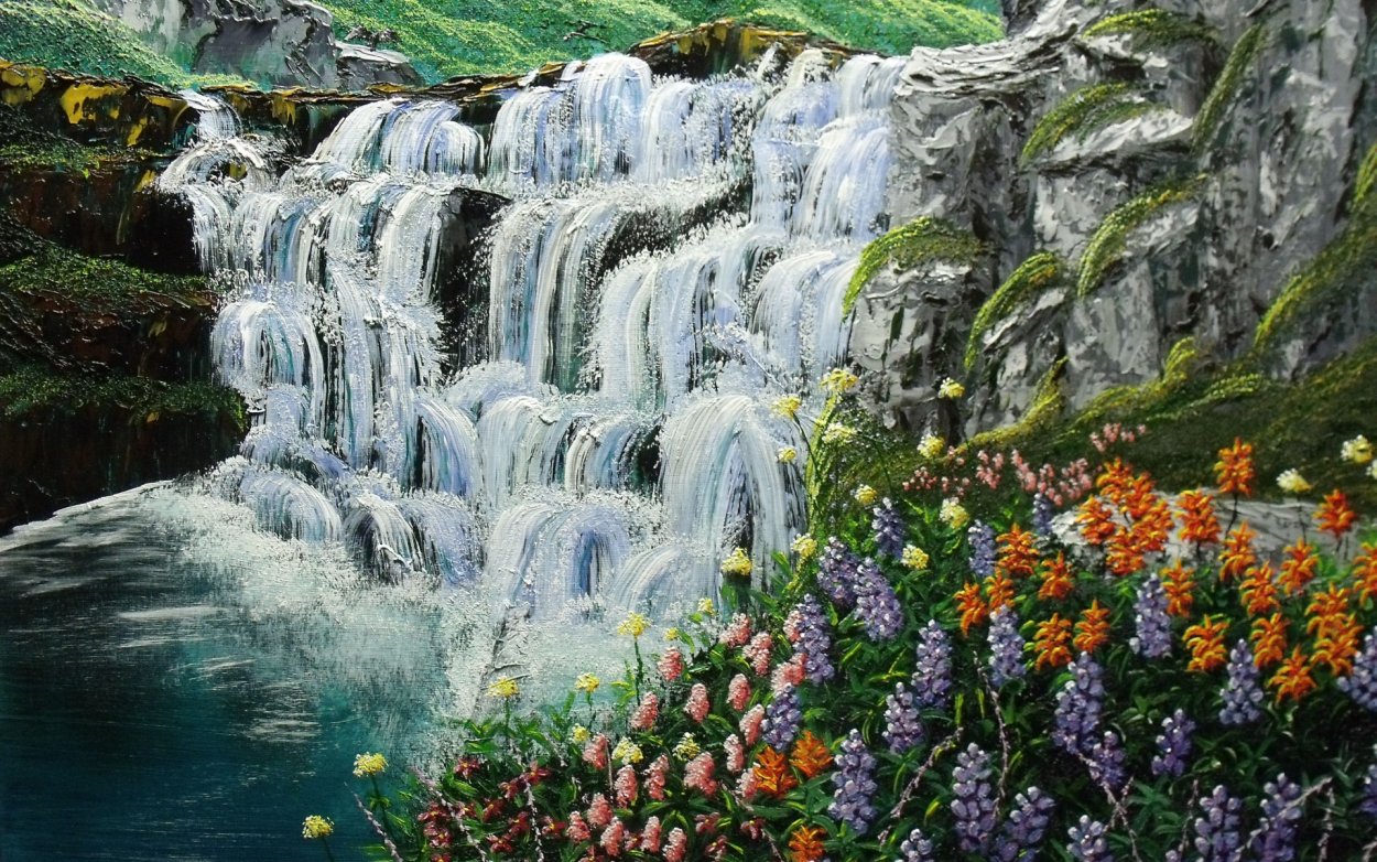 Льюис Рой водопад