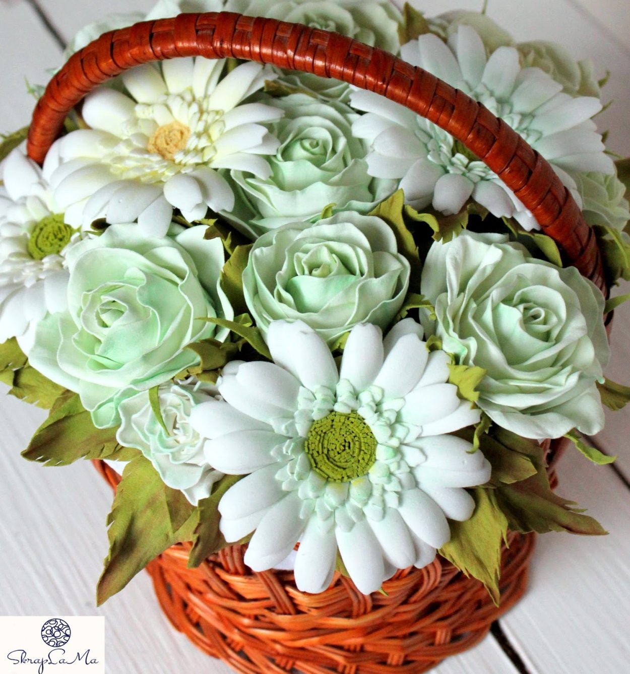 Букет из фоамирана