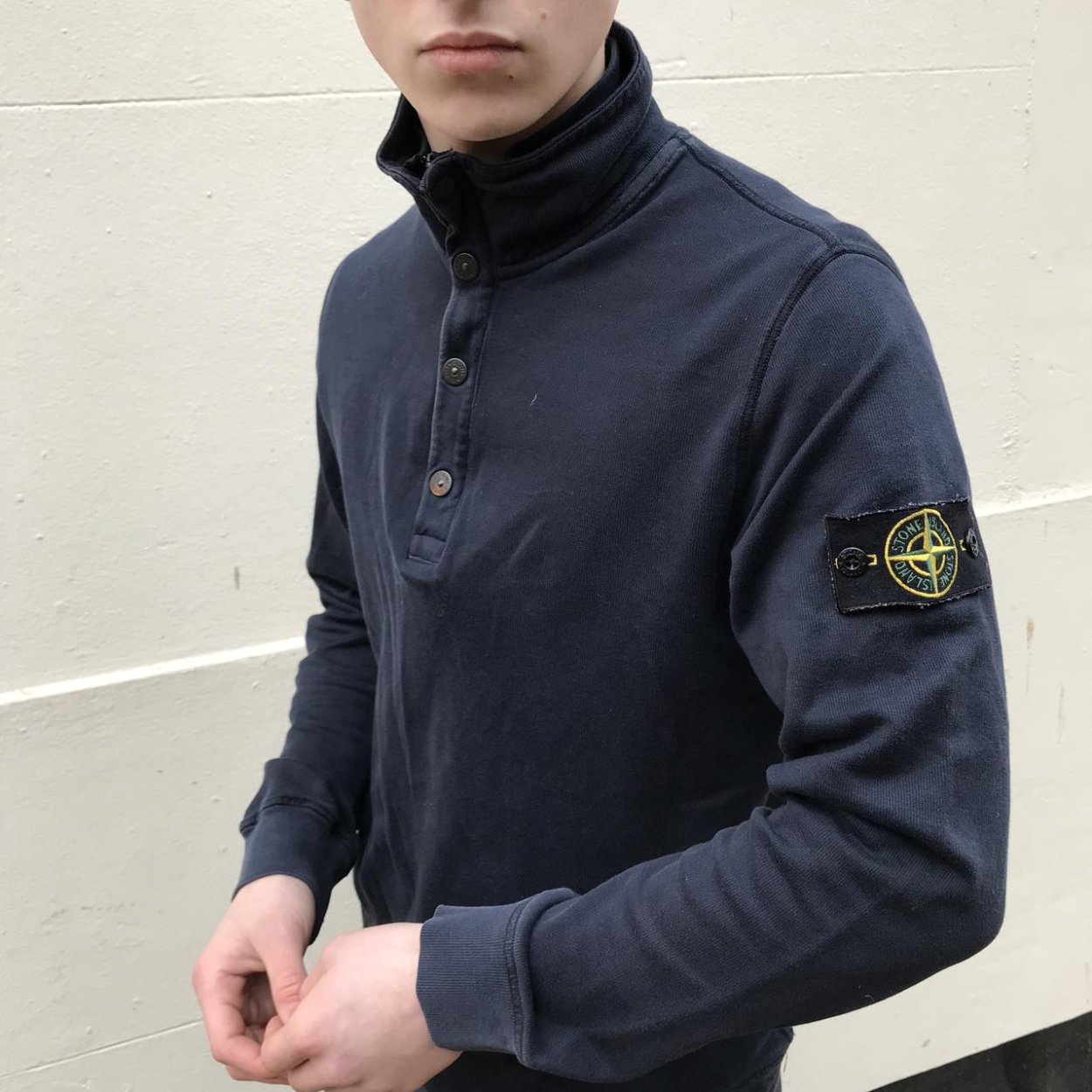 Stone Island 1/4 zip Sweatshirt