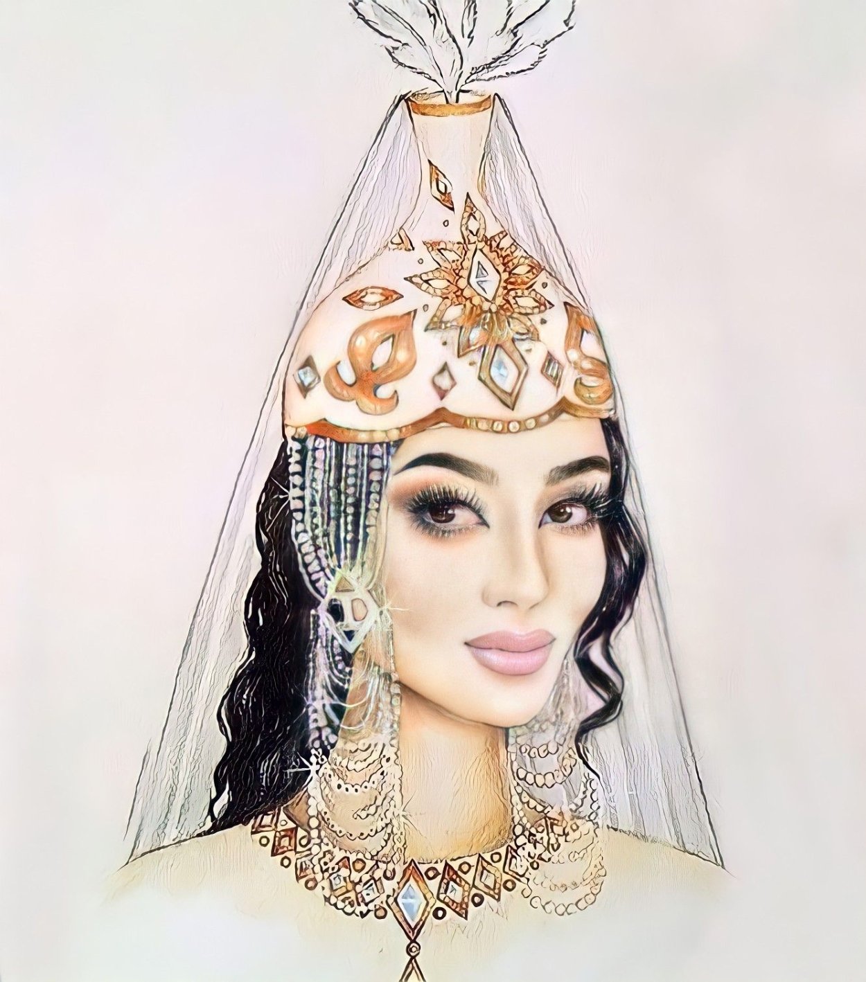 Якутский костюм женский
