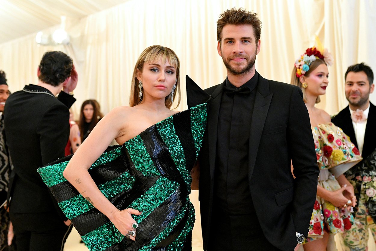 Met Gala 2019 Майли и Лиам