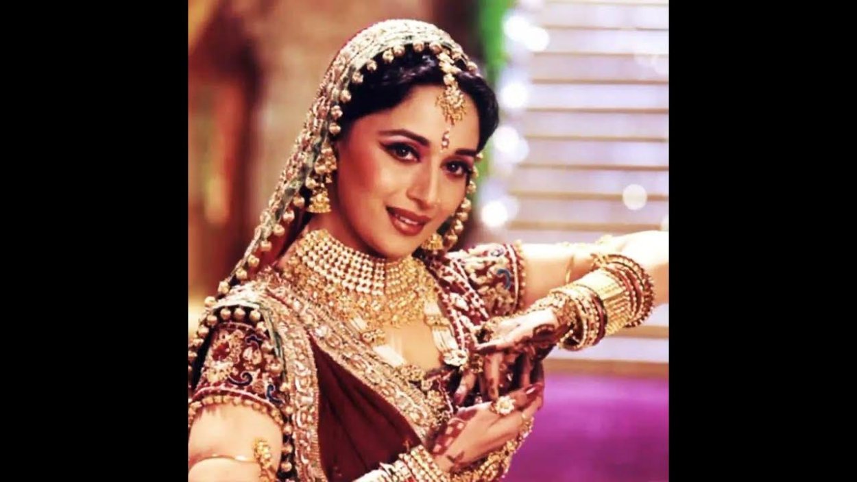 1997 Portrait of Madhuri Dixit