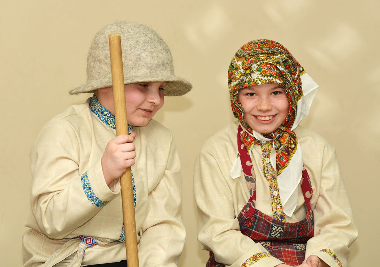 Мужской костюм удмуртов