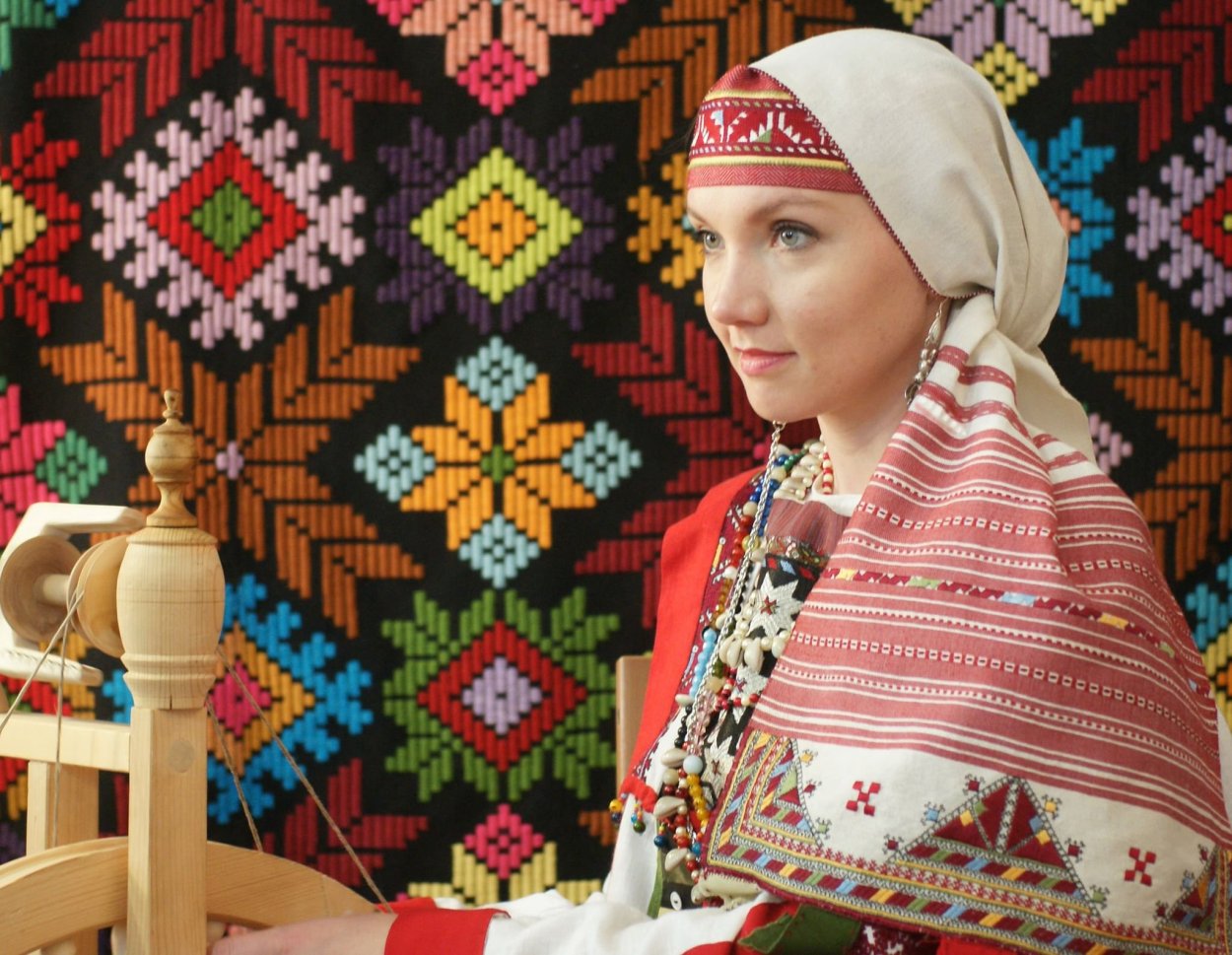 Современные удмуртские платья