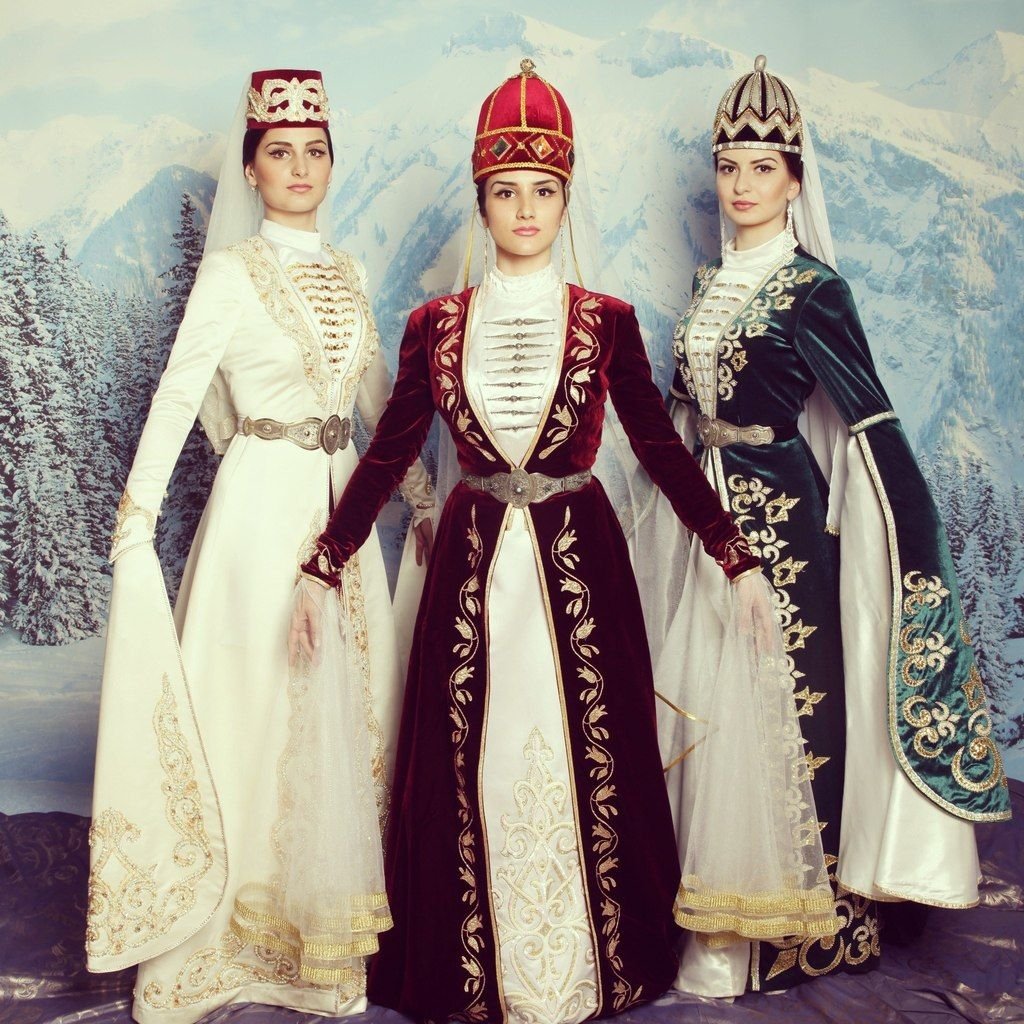 Кабардинский национальный костюм