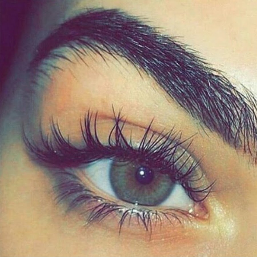 Длинные Естественные ресницы
