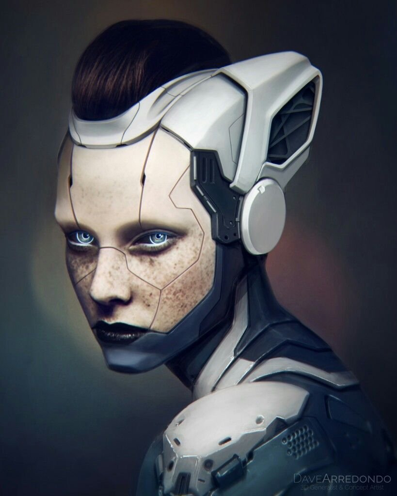 Cyberpunk 2077 портрет