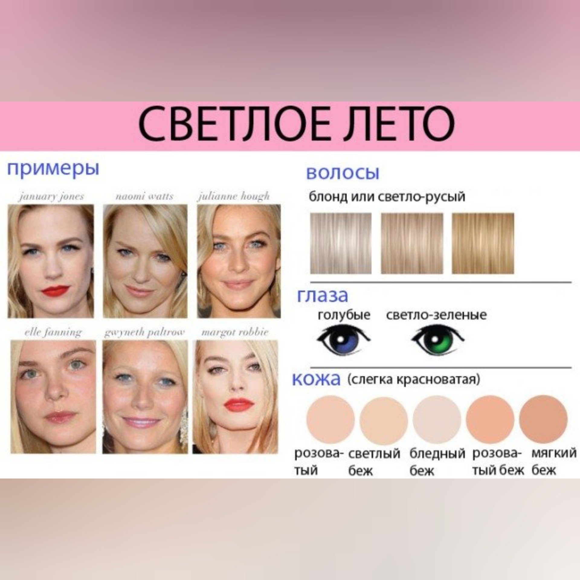 Типы цвета. Цветотип светлое лето. Цвета для цветотипа светлое лето. Светлый холодный цветотип. Светлое лето цветотип палитра.
