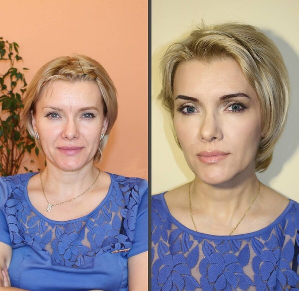 Возрастной Вечерний макияж