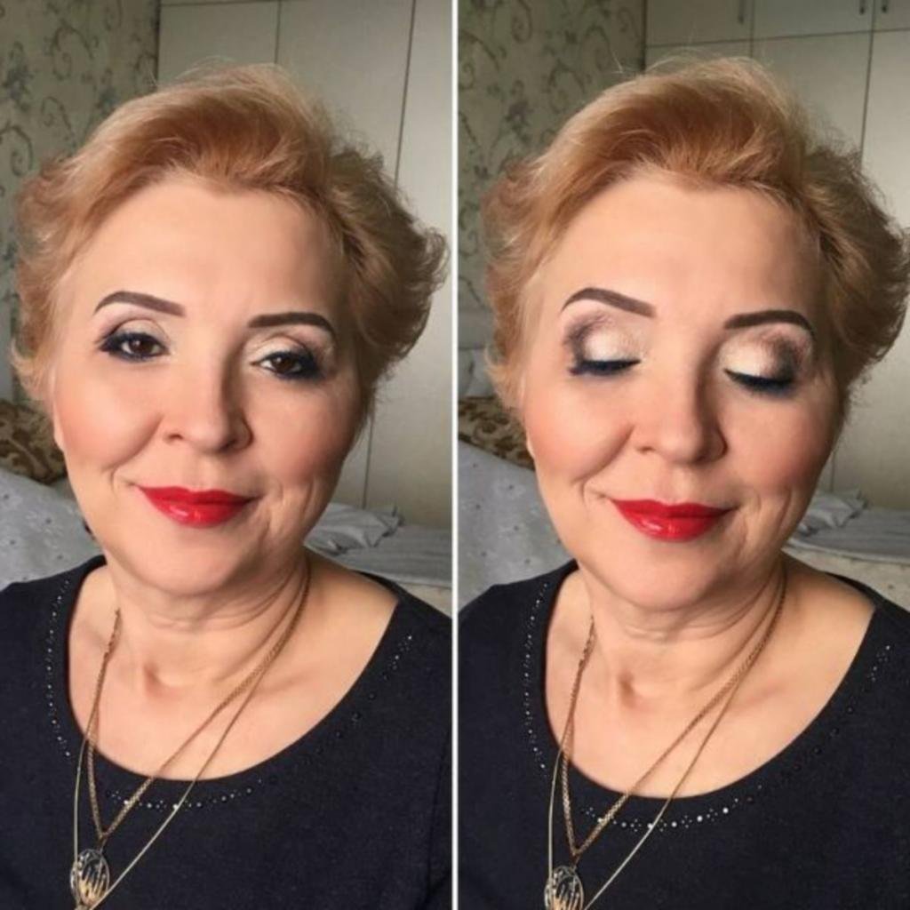 Возрастной макияж