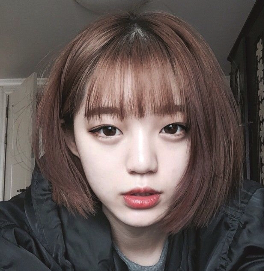 Кореянки ulzzang с каре и челкой