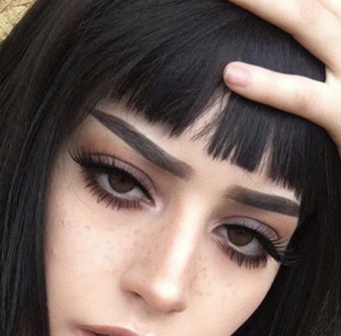 Goth Грандж 2020 макияж