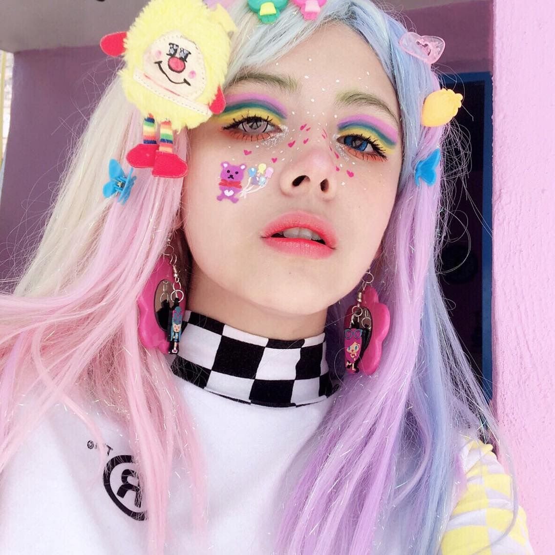 Е-гёрл макияж kawaii