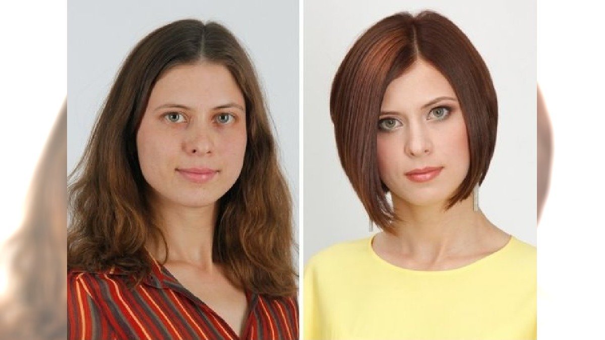Преображение до и после стрижки