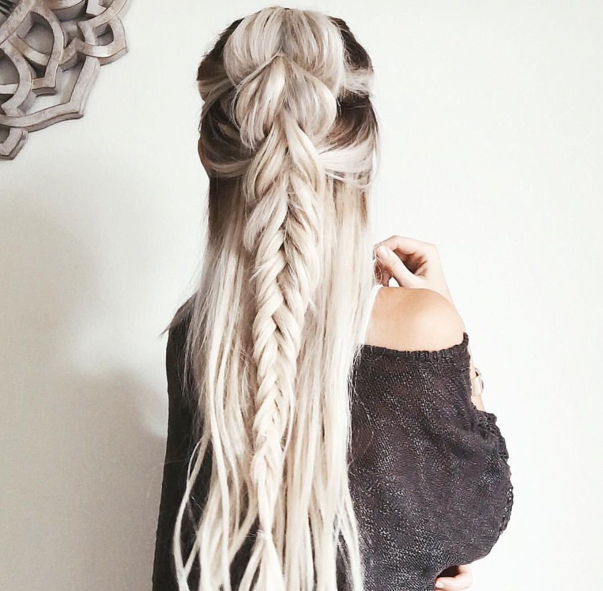 Pinterest прически на длинные волосы