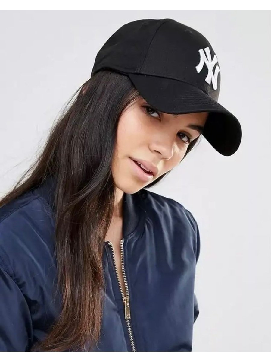 Черная кепка New era NY 9forty