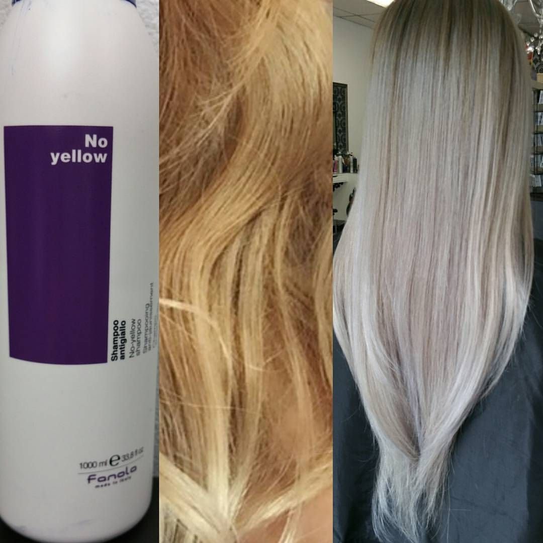 Фиолетовый шампунь на русые волосы