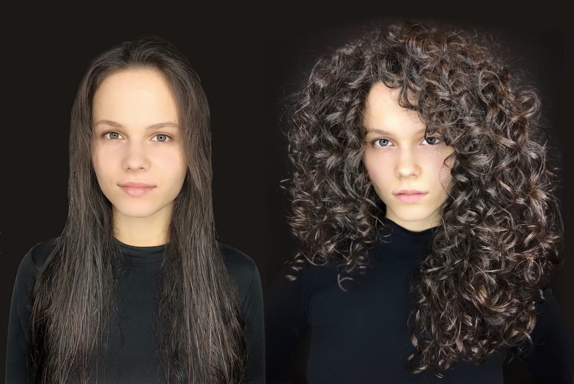 Химическая завивка волос