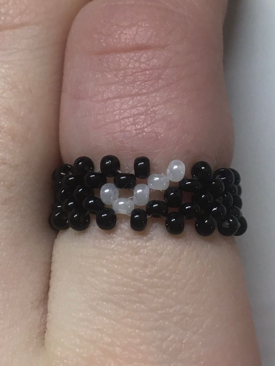Кольца из бисера