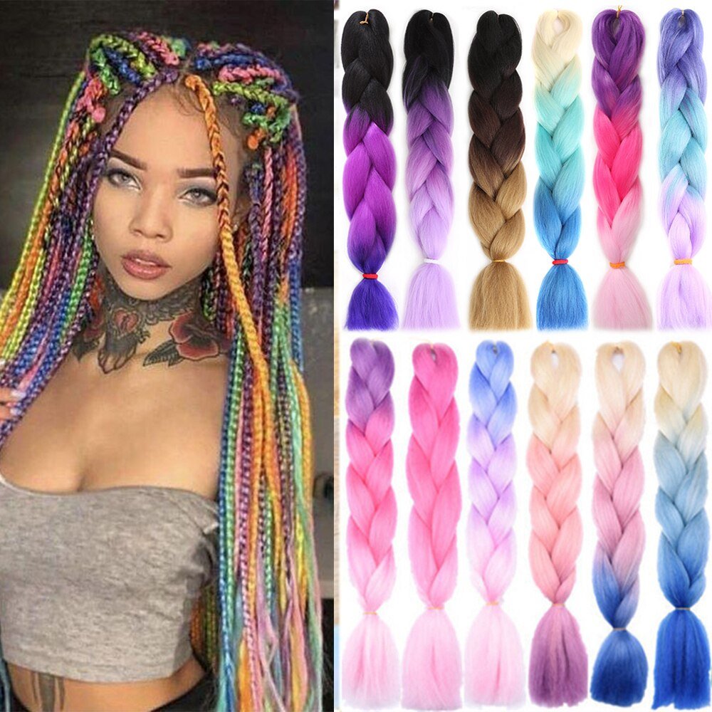 Косички канекалон Jumbo Braid