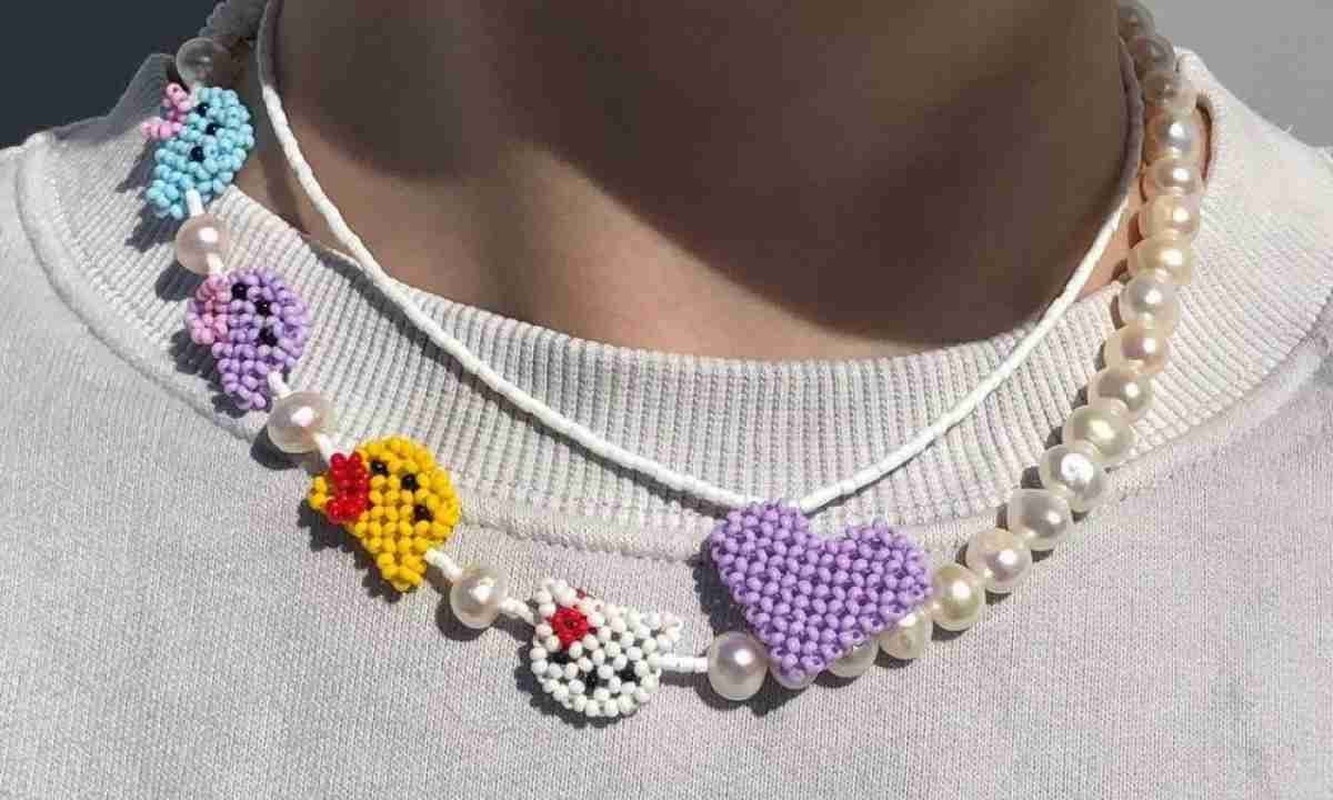 Летние украшения из бисера