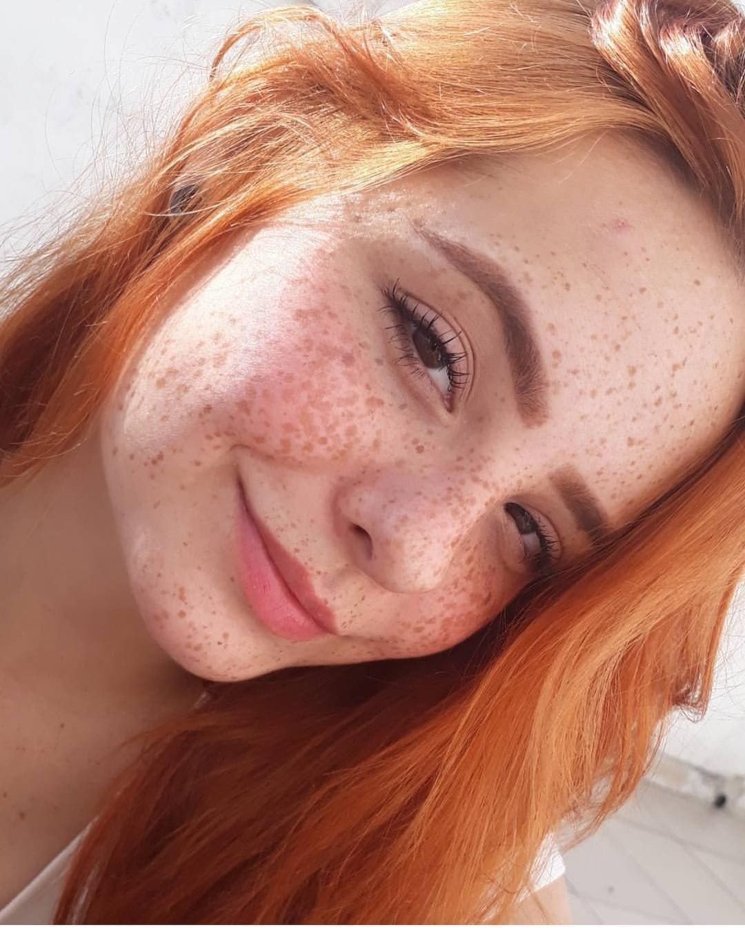 Hot Girl With Freckles